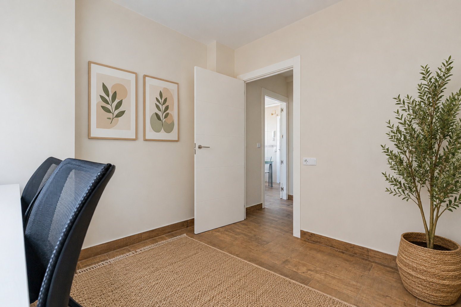 Piso reformado en planta 11 en el centro de Murcia