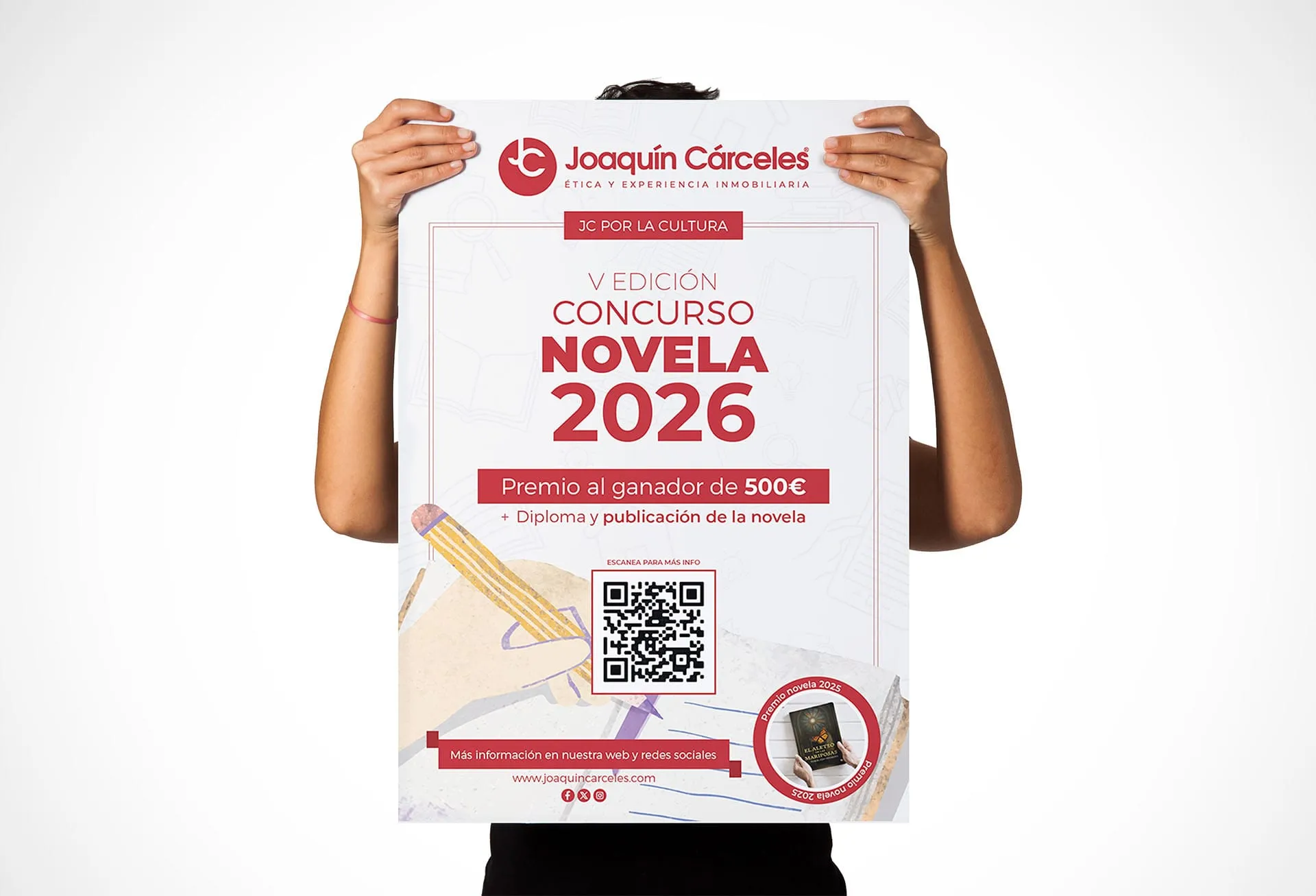 Cartel Concurso Novela 2026